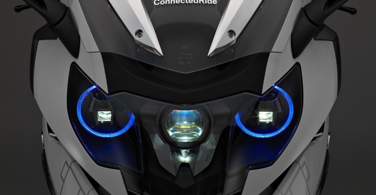 Luz Láser en K 1600 GTL, BMWMOTORRAD “se luce” en el CES