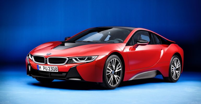 BMW i8 Protonic Red Edition