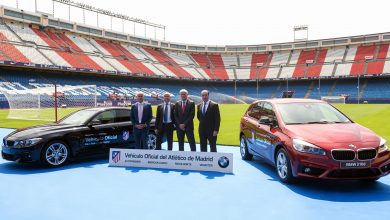 Nuevo vehículo oficial del Atlético de Madrid