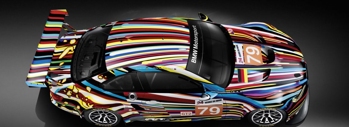 Obra de arte sobre cuatro ruedas