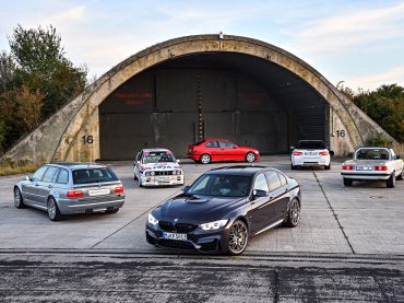 Los cuatro inéditos prototipos BMW M3
