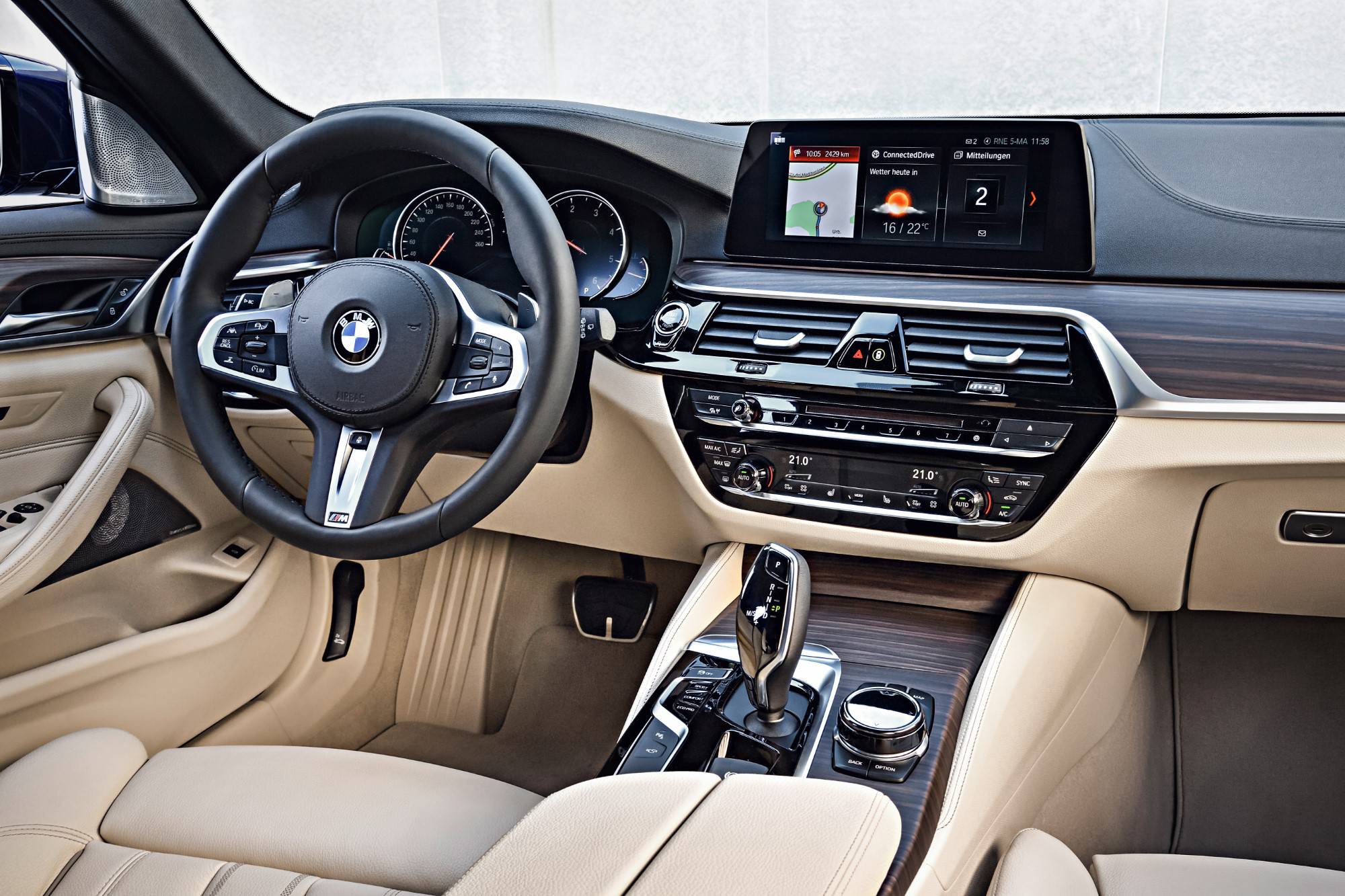 El increíble interior del BMW Serie 5 BMW Blog