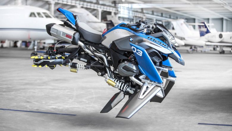La moto voladora de LEGO y BMW