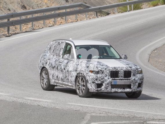 Espiando el prototipo del BMW X3 M40i