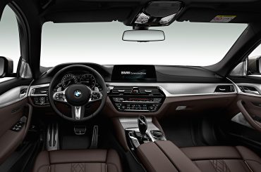 El interior del nuevo BMW M550d xDrive