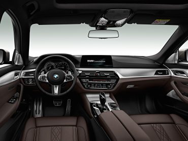 El interior del nuevo BMW M550d xDrive