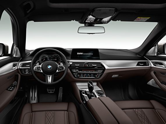 El interior del nuevo BMW M550d xDrive