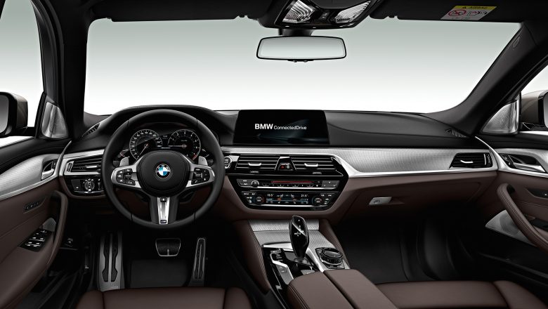 El interior del nuevo BMW M550d xDrive