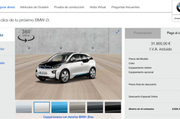 La tienda online BMW i llega a España