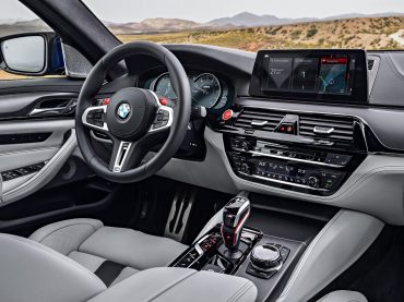 Interior del nuevo BMW M5