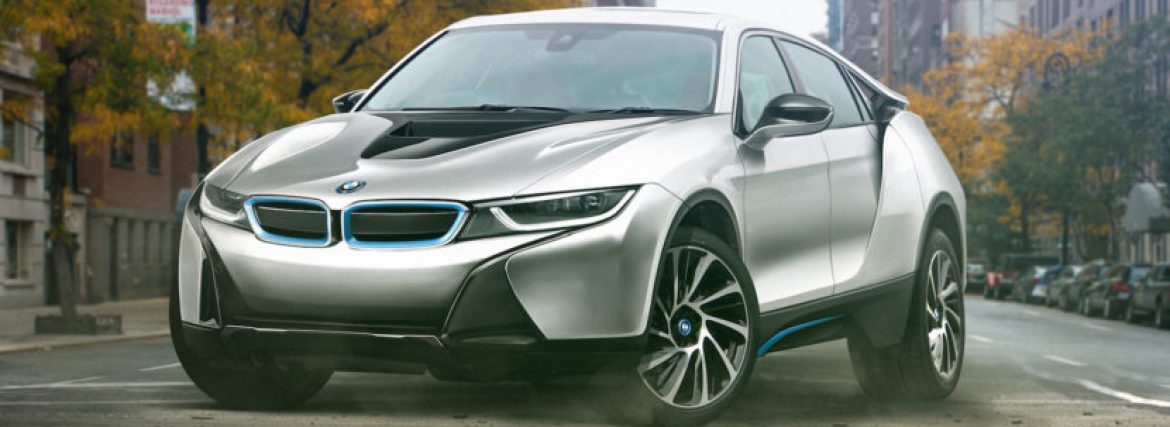 Render del BMW i8 SUV