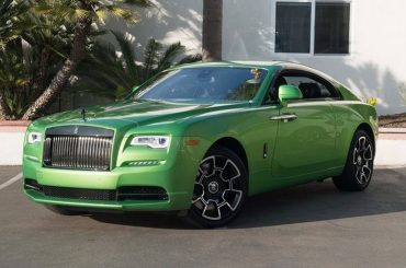 Rolls-Royce Wraith en verde java