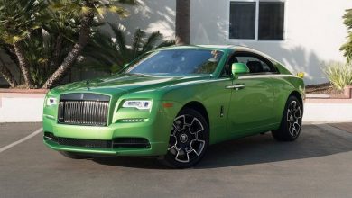Rolls-Royce Wraith en verde java