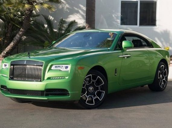 Rolls-Royce Wraith en verde java