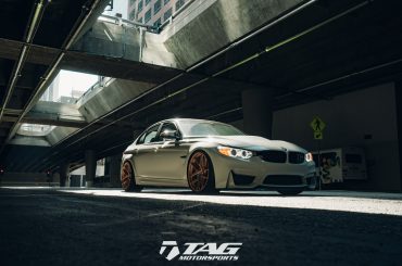 BMW M3 con llantas HRE R101 LW