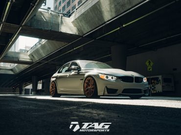 BMW M3 con llantas HRE R101 LW