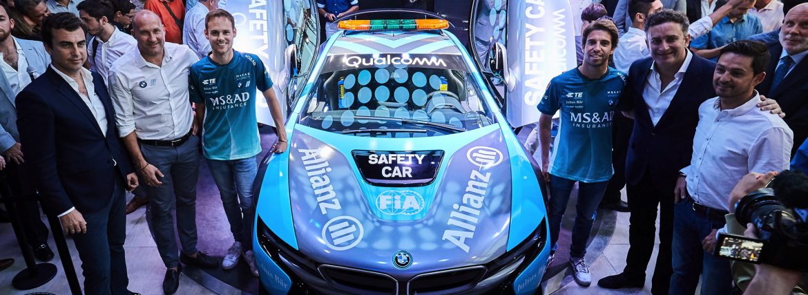 Presentación del Safety Car BMW i8