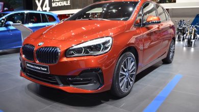 BMW Serie 2 Active Tourer en naranja Sunset