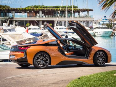 El BMW i8 Roadster bajo el sol de Mallorca