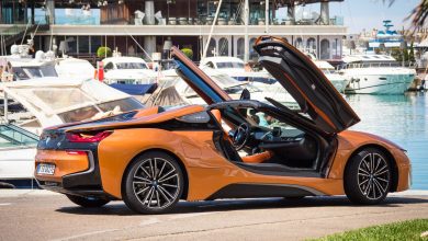 El BMW i8 Roadster bajo el sol de Mallorca