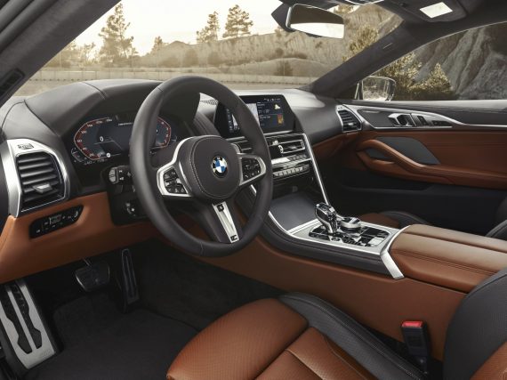 Interior del nuevo BMW Serie 8 Coupé
