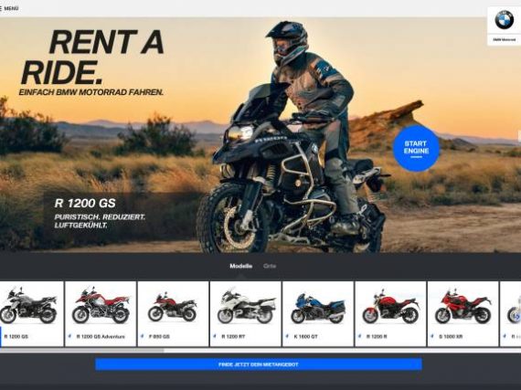 Servicio “Rent a Ride” de BMW Motorrad