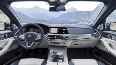 El interior del BMW X7