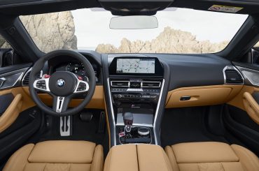 El interior de nuevo BMW M8 Cabrio