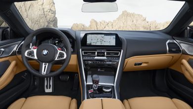 El interior de nuevo BMW M8 Cabrio
